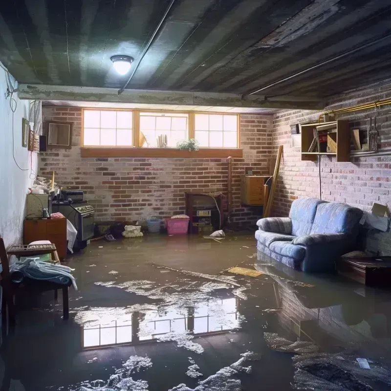 Flooded Basement Cleanup in Union City, PA